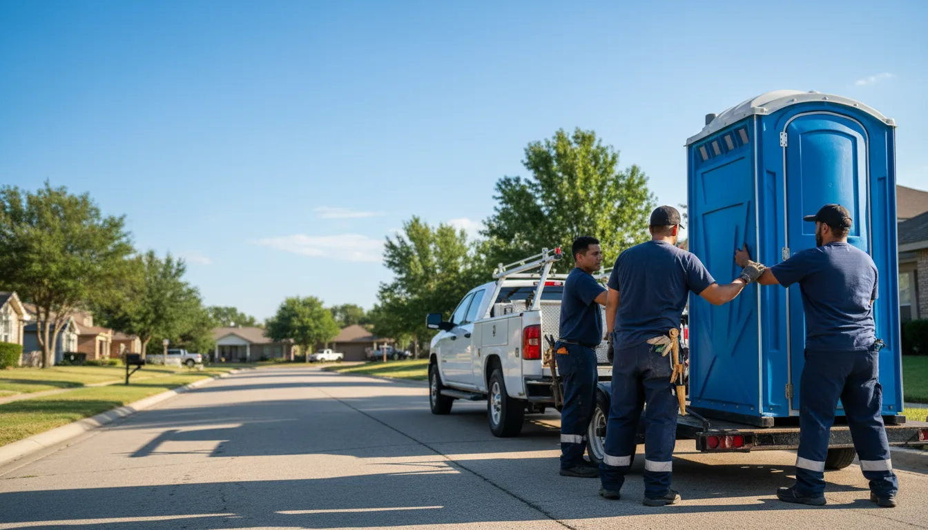 Portable Toilet Rental in Louann, AR near me